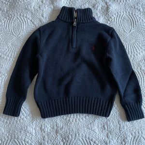 Ralph Lauren Half-Zip Sweater Boys Size 4T